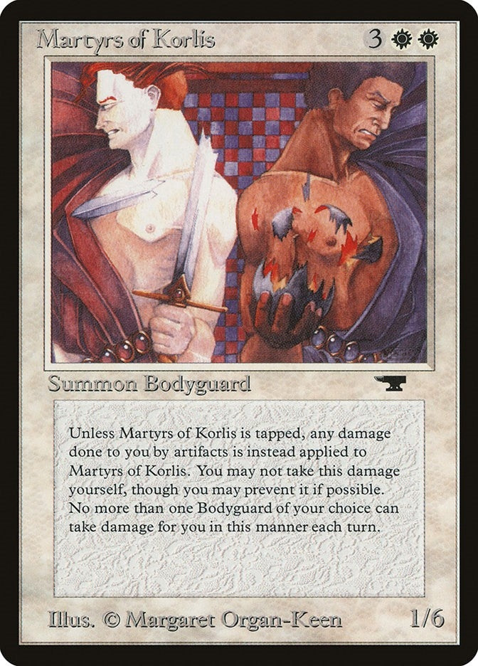 Image for Martyrs of Korlis (ATQ) - Magic: The Gathering