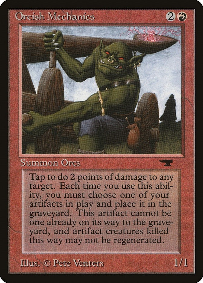 Image for Orcish Mechanics (ATQ) - Magic: The Gathering
