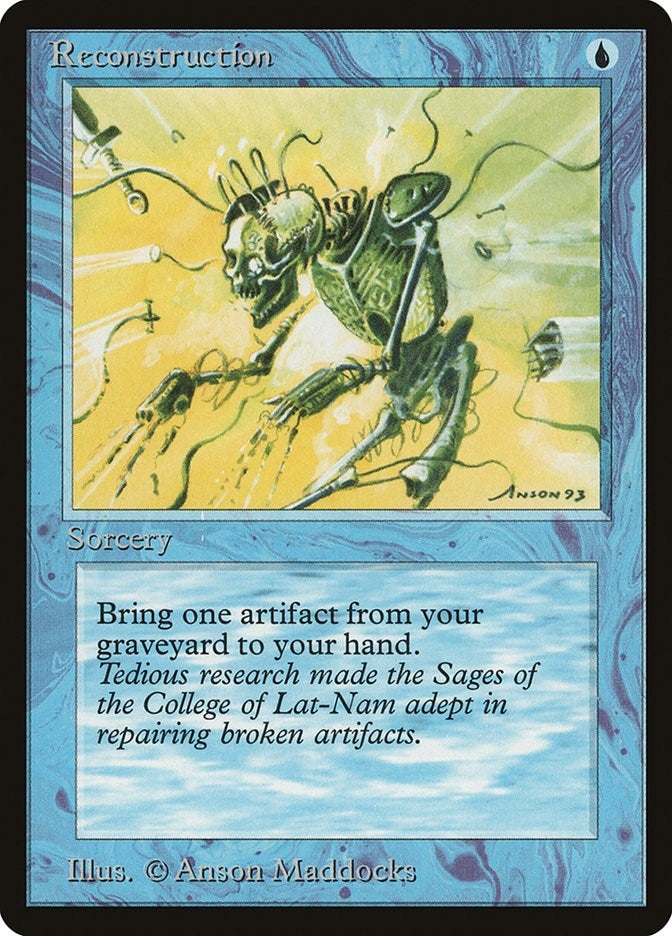 Image for Reconstruction (ATQ) - Magic: The Gathering