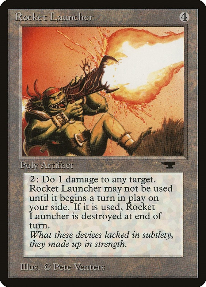 Image for Rocket Launcher (ATQ) - Magic: The Gathering