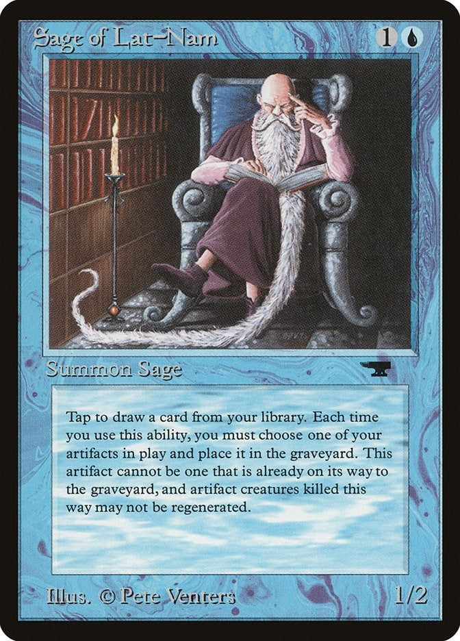Image for Sage of Lat-Nam (ATQ) - Magic: The Gathering