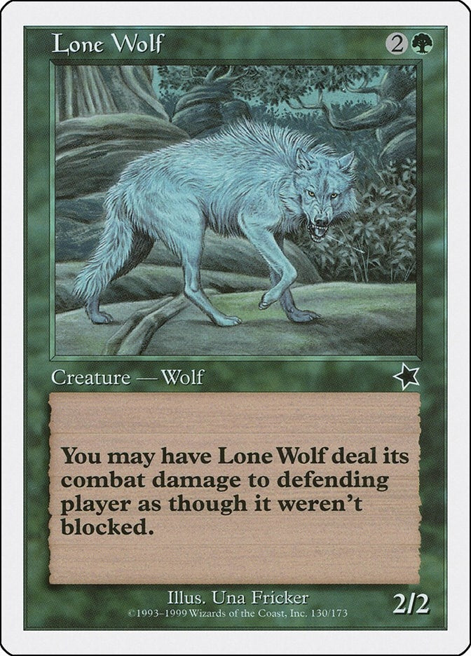 Image for Lone Wolf (130) (S99) - Magic: The Gathering