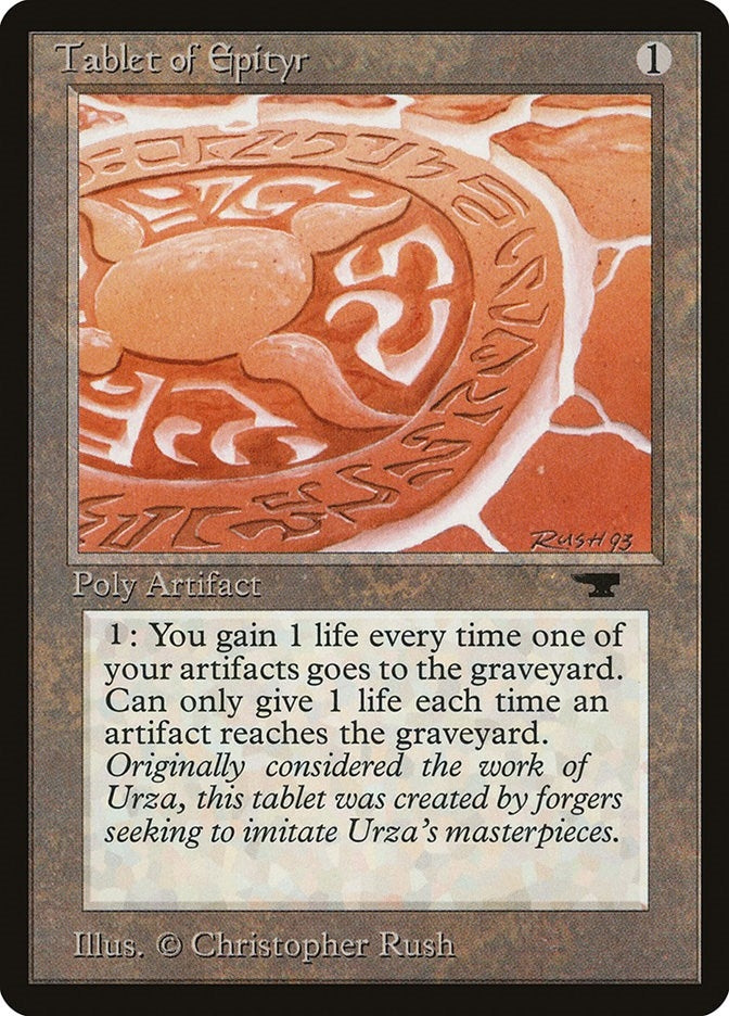 Image for Tablet of Epityr (ATQ) - Magic: The Gathering