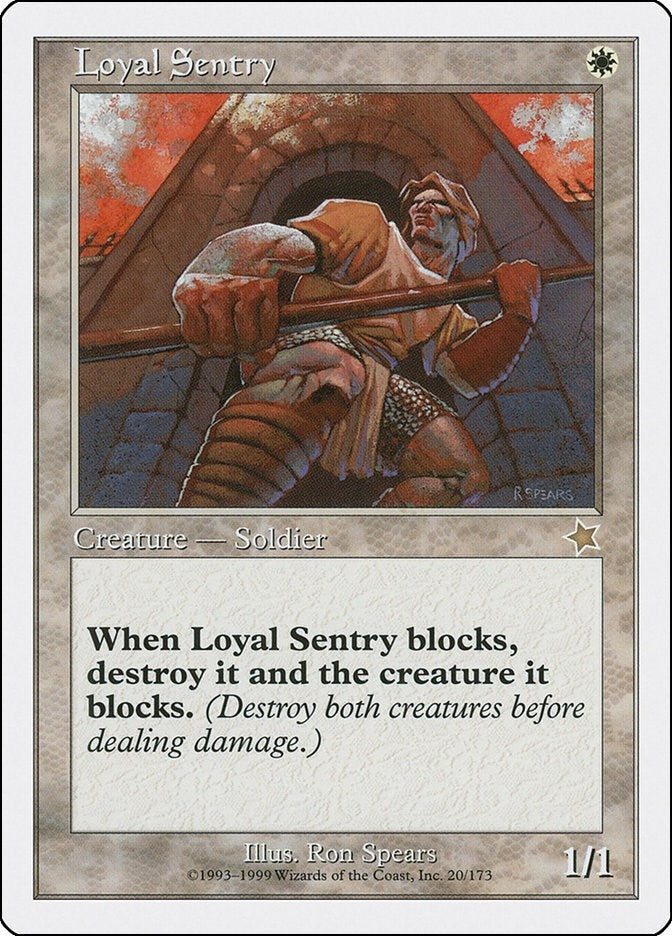 Image for Loyal Sentry (20) (S99) - Magic: The Gathering