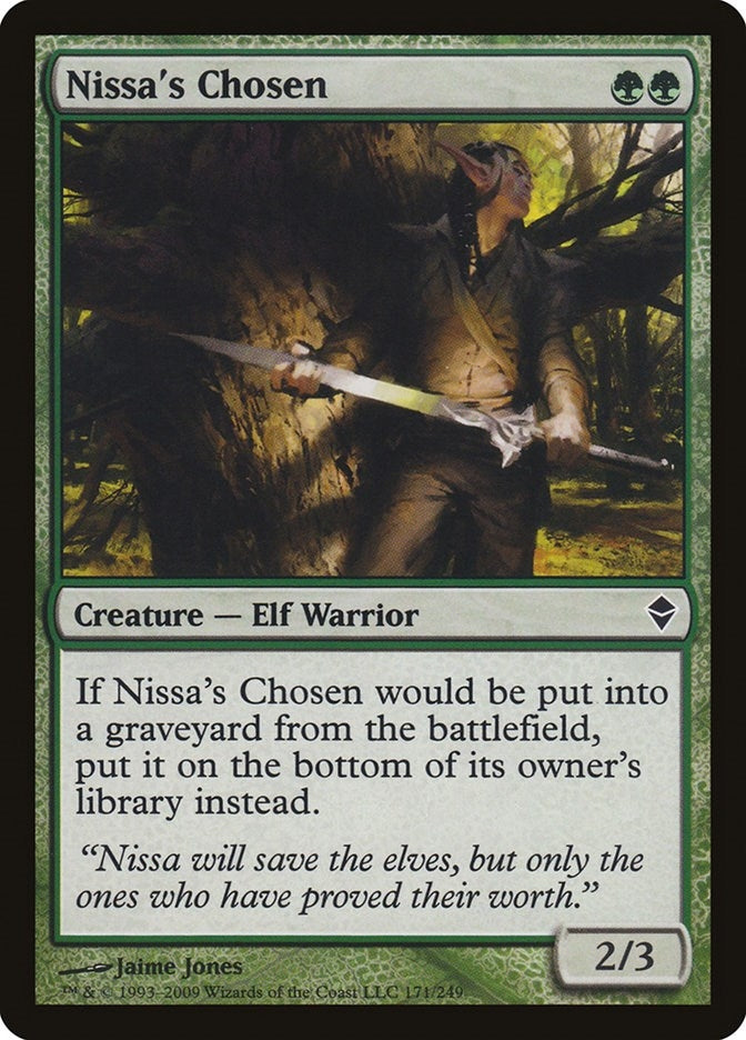 Nissa's Chosen (171) (ZEN)