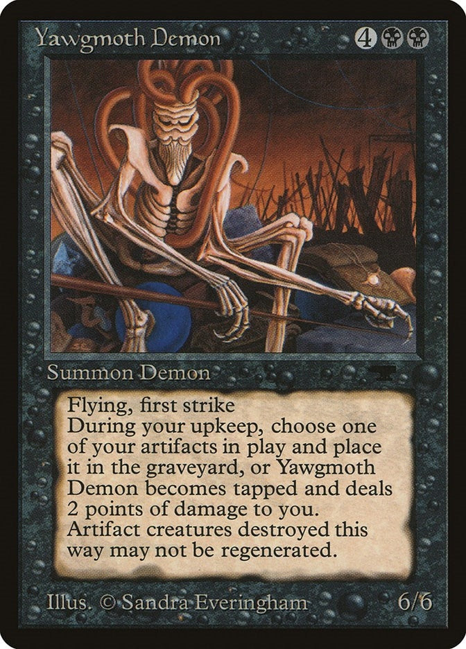 Image for Yawgmoth Demon (ATQ) - Magic: The Gathering