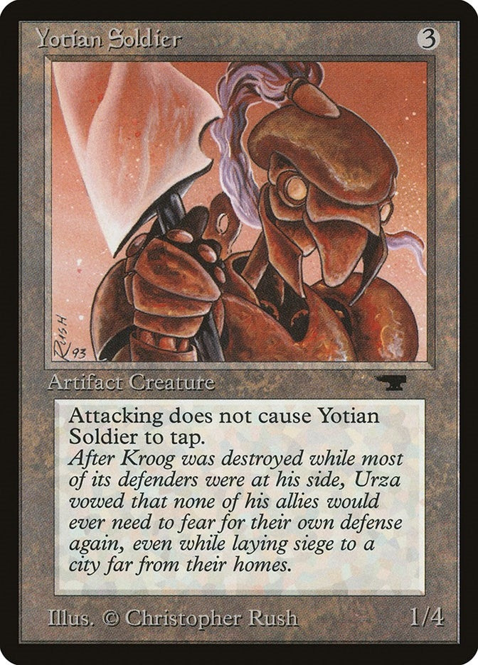 Image for Yotian Soldier (ATQ) - Magic: The Gathering