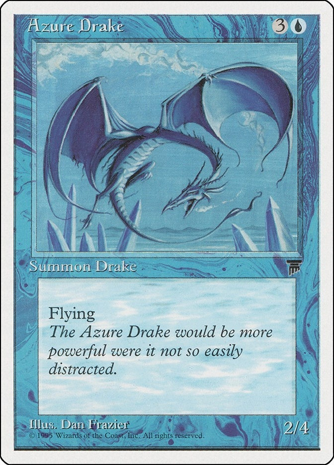 Image for Azure Drake (CHR) - Magic: The Gathering