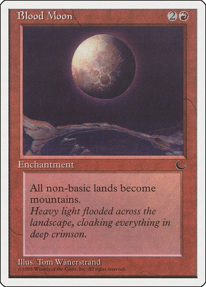Image for Blood Moon (CHR) - Magic: The Gathering