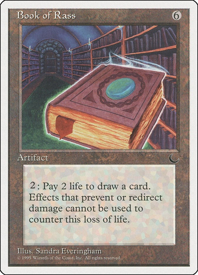 Image for Book of Rass (CHR) - Magic: The Gathering