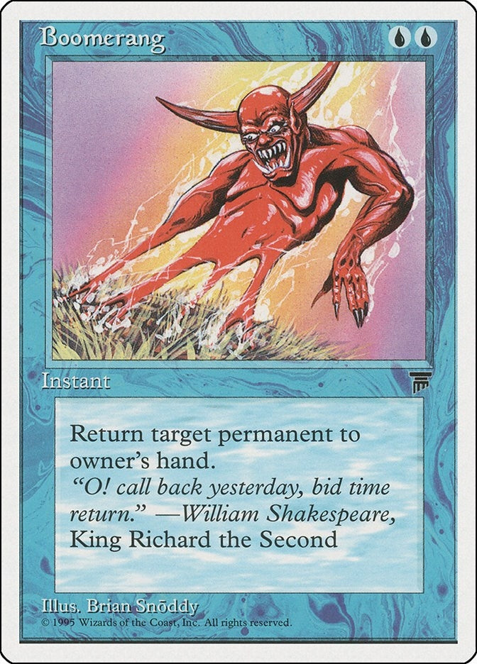 Image for Boomerang (CHR) - Magic: The Gathering
