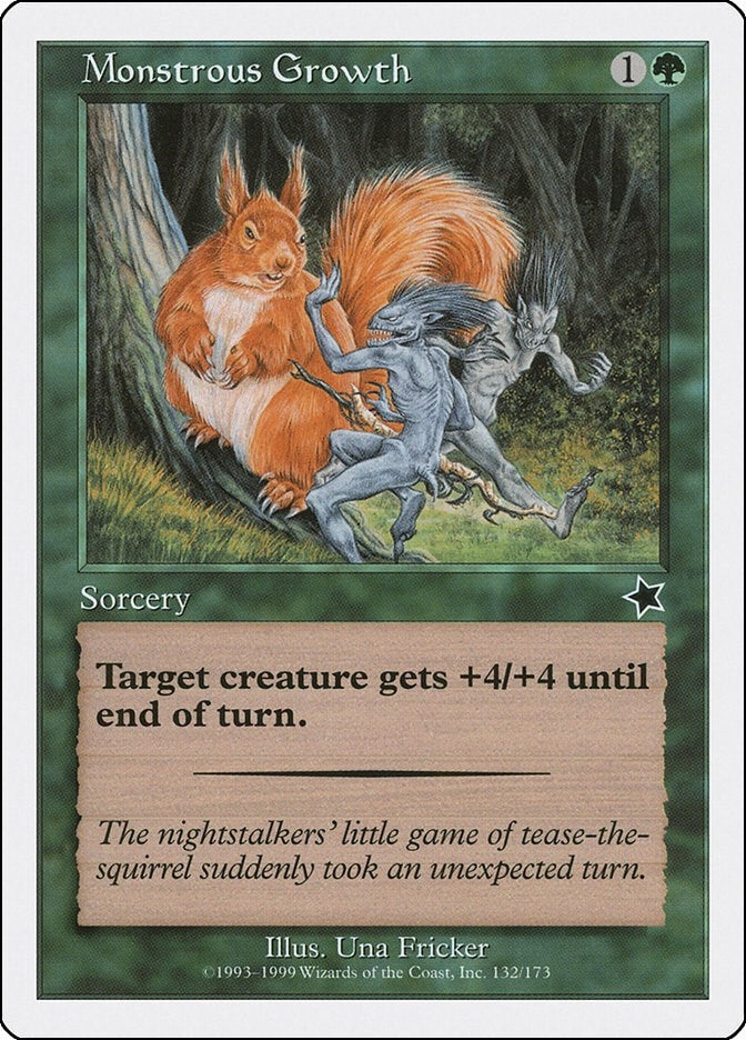 Image for Monstrous Growth (132) (S99) - Magic: The Gathering