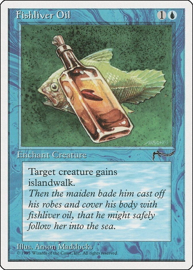 Image for Fishliver Oil (CHR) - Magic: The Gathering
