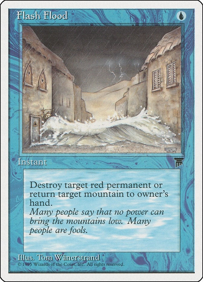 Image for Flash Flood (CHR) - Magic: The Gathering