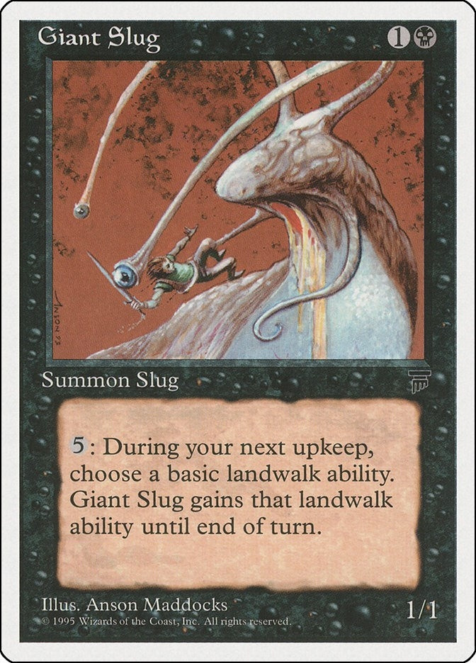 Image for Giant Slug (CHR) - Magic: The Gathering