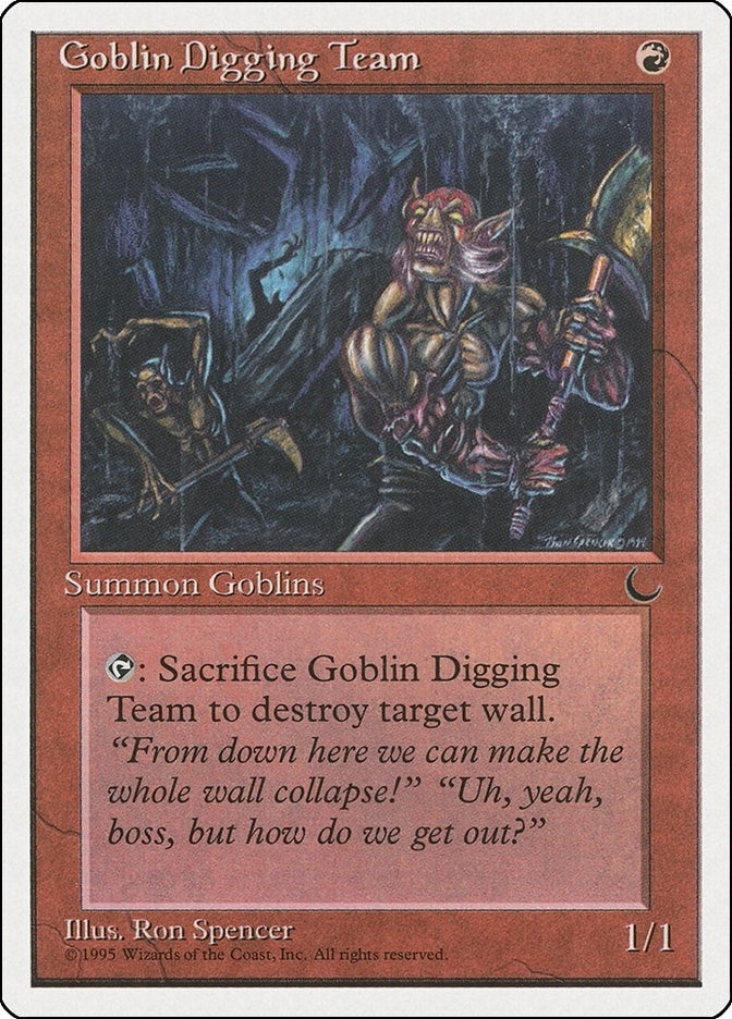 Image for Goblin Digging Team (CHR) - Magic: The Gathering