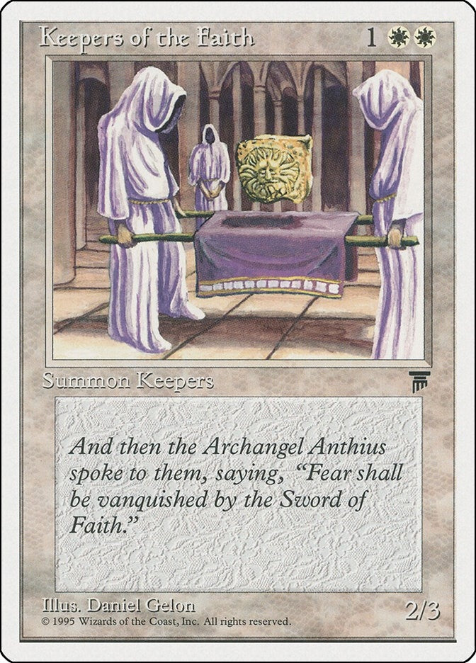 Image for Keepers of the Faith (CHR) - Magic: The Gathering