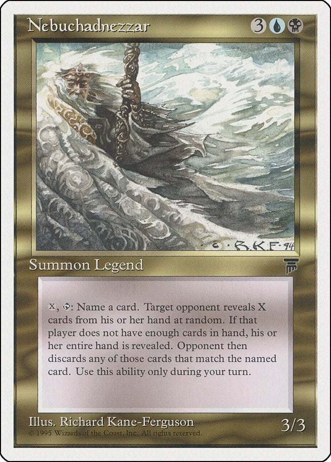 Image for Nebuchadnezzar (CHR) - Magic: The Gathering
