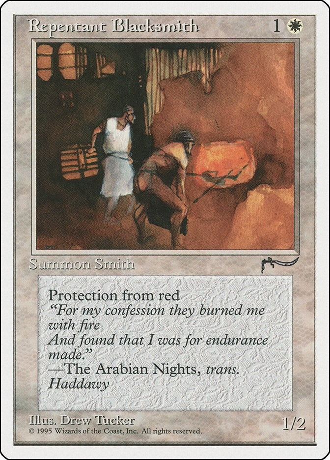 Image for Repentant Blacksmith (CHR) - Magic: The Gathering