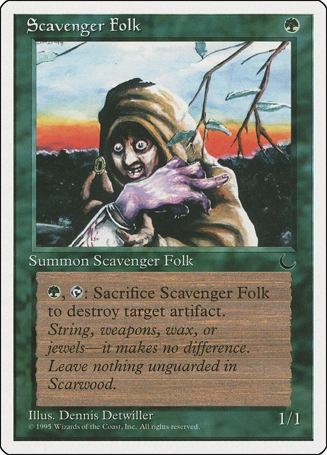 Image for Scavenger Folk (CHR) - Magic: The Gathering