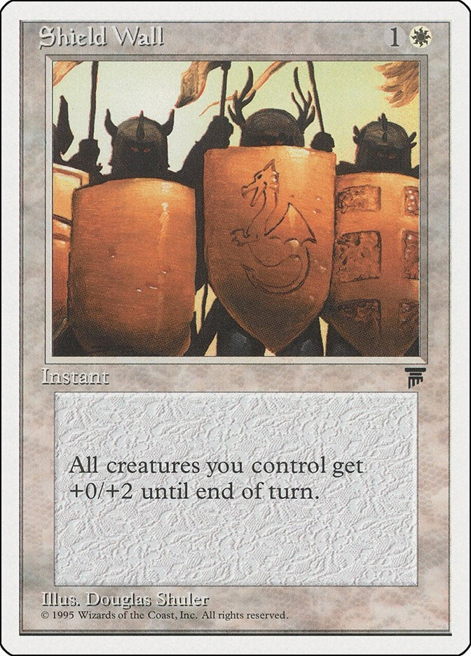 Image for Shield Wall (CHR) - Magic: The Gathering