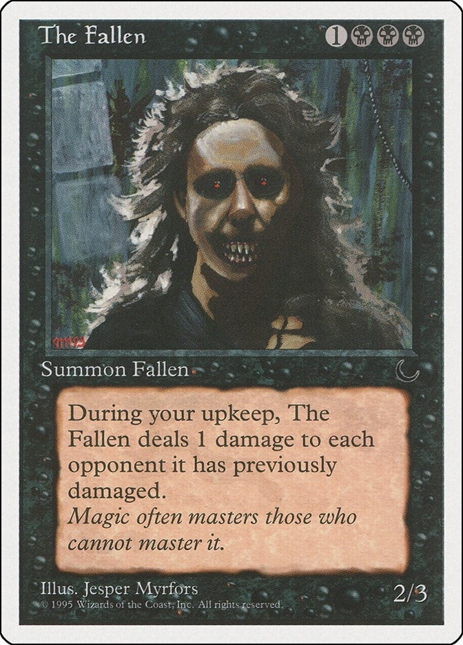 Image for The Fallen (CHR) - Magic: The Gathering