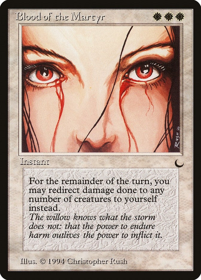 Image for Blood of the Martyr (DRK) - Magic: The Gathering