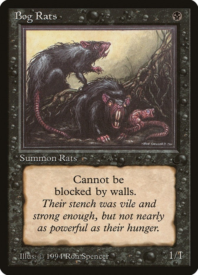 Image for Bog Rats (DRK) - Magic: The Gathering