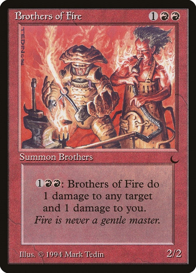 Image for Brothers of Fire (DRK) - Magic: The Gathering