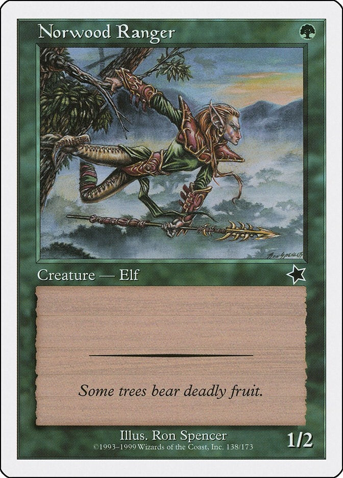 Image for Norwood Ranger (138) (S99) - Magic: The Gathering
