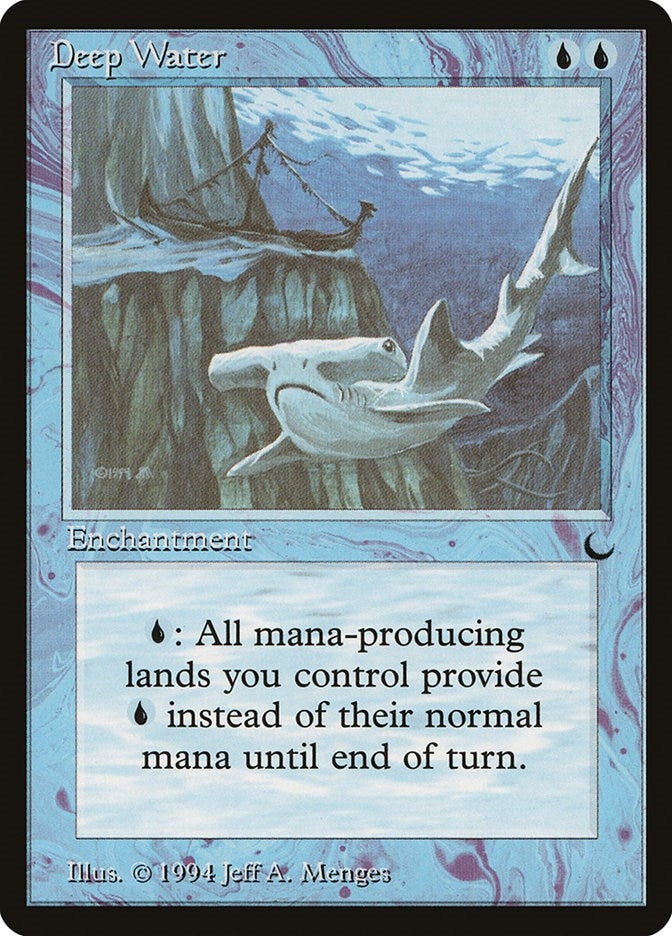 Image for Deep Water (DRK) - Magic: The Gathering