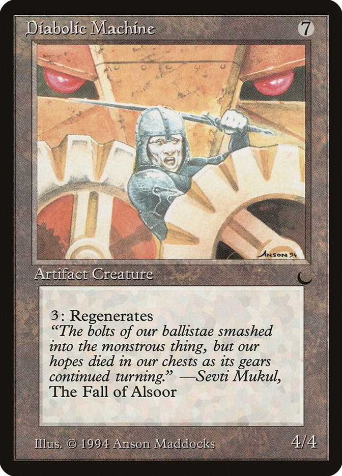 Image for Diabolic Machine (DRK) - Magic: The Gathering