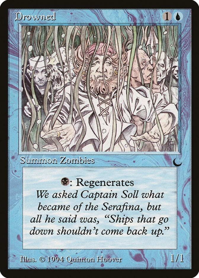 Image for Drowned (DRK) - Magic: The Gathering