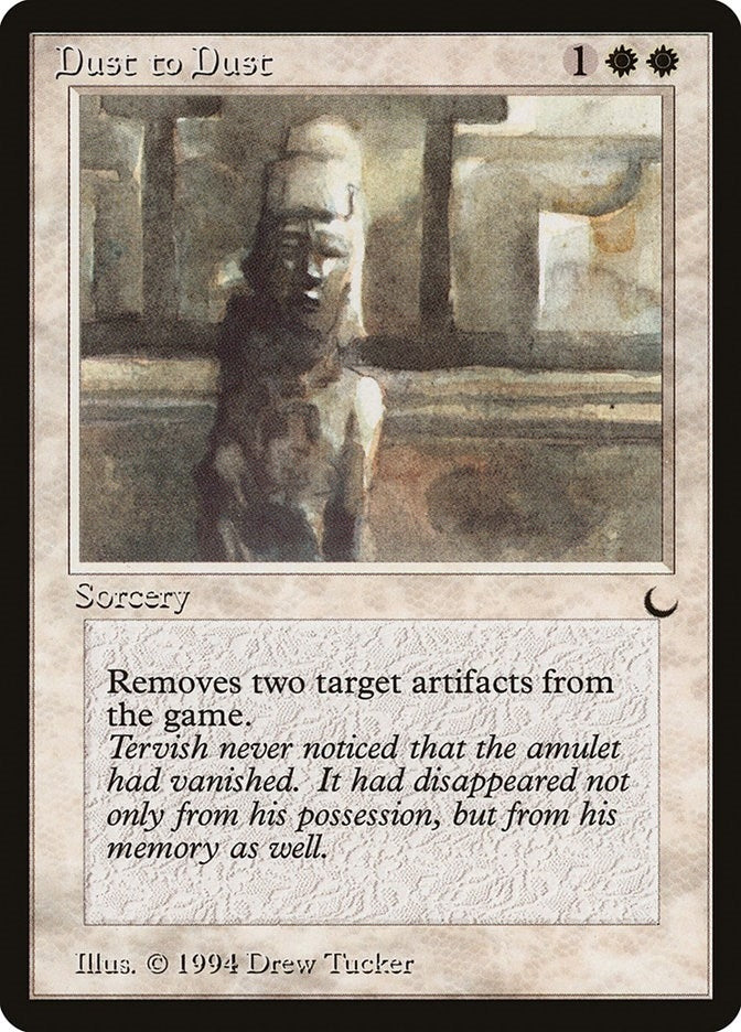 Image for Dust to Dust (DRK) - Magic: The Gathering