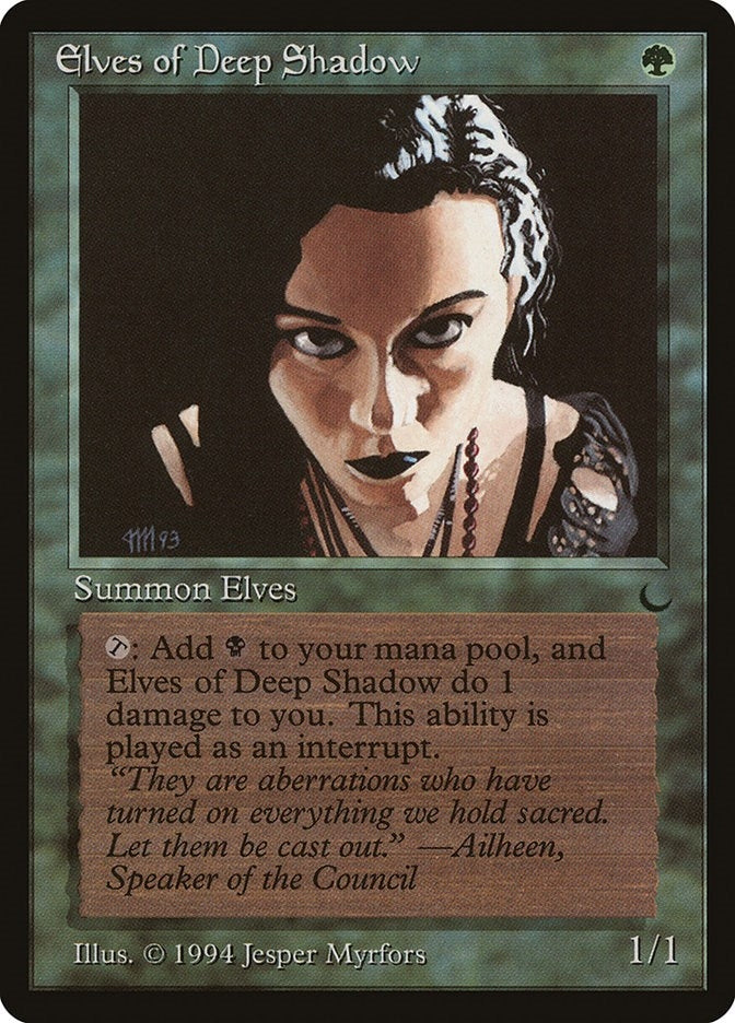 Image for Elves of Deep Shadow (DRK) - Magic: The Gathering