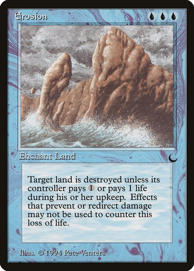 Image for Erosion (DRK) - Magic: The Gathering