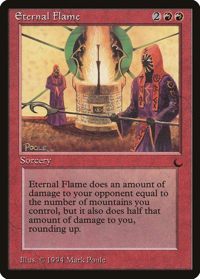 Image for Eternal Flame (DRK) - Magic: The Gathering