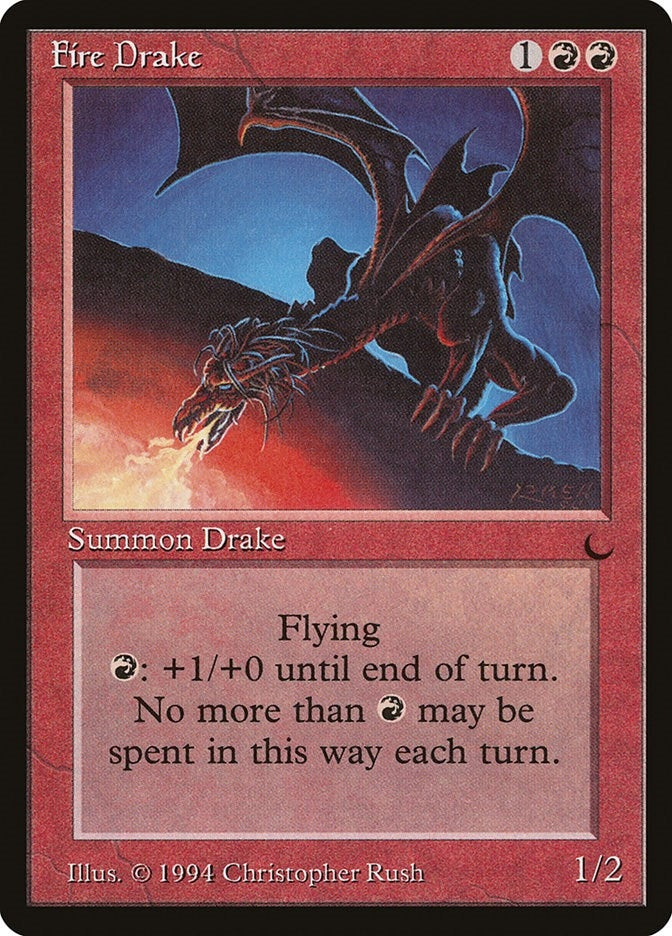 Image for Fire Drake (DRK) - Magic: The Gathering