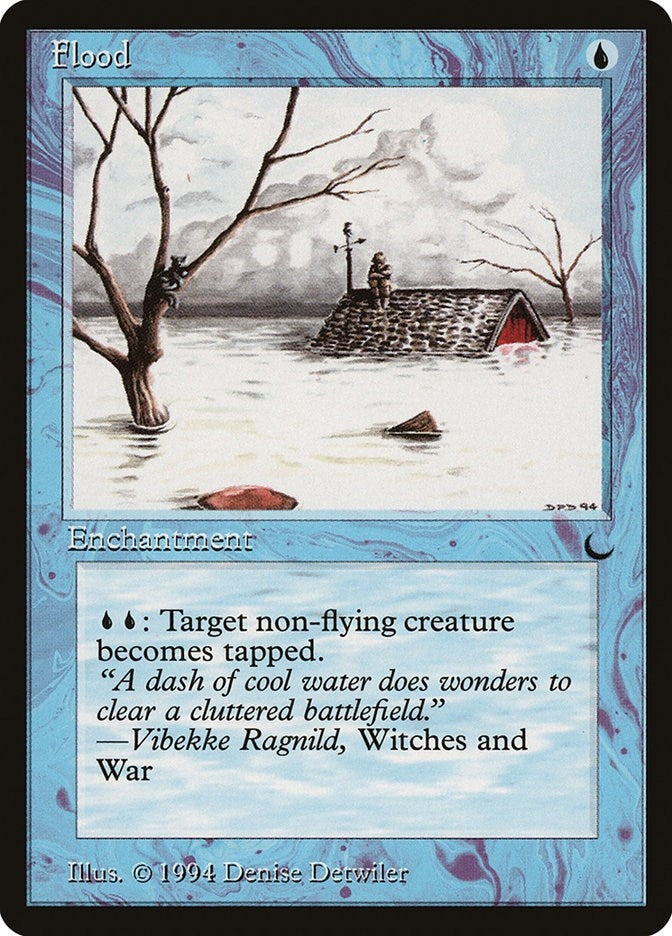 Image for Flood (DRK) - Magic: The Gathering