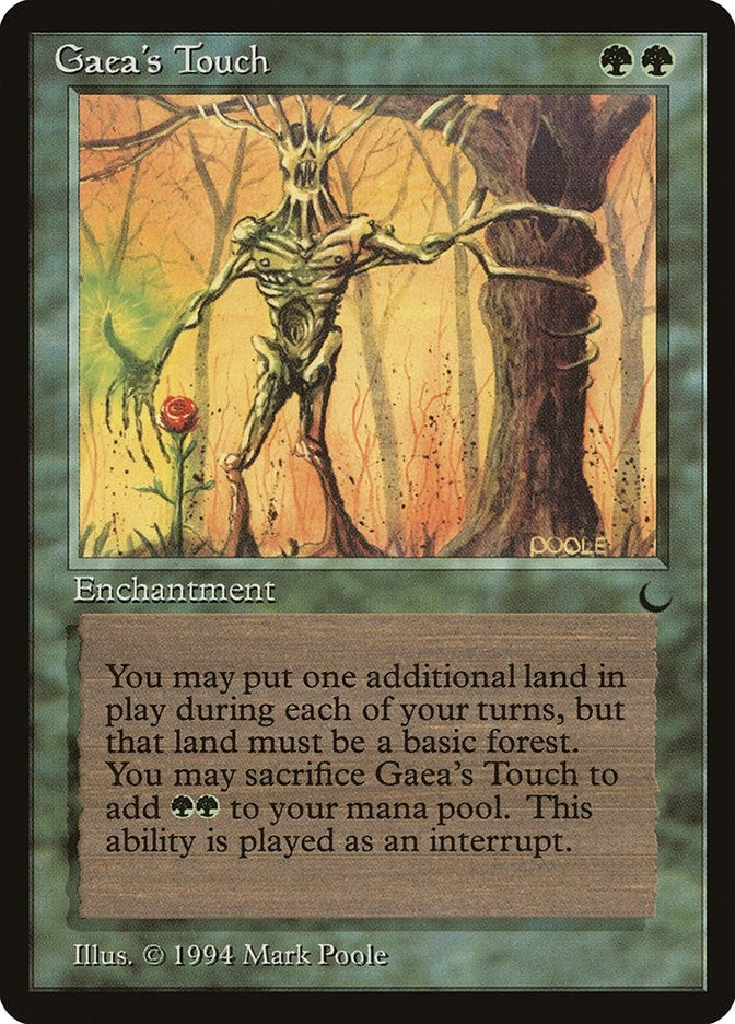 Image for Gaea's Touch (DRK) - Magic: The Gathering