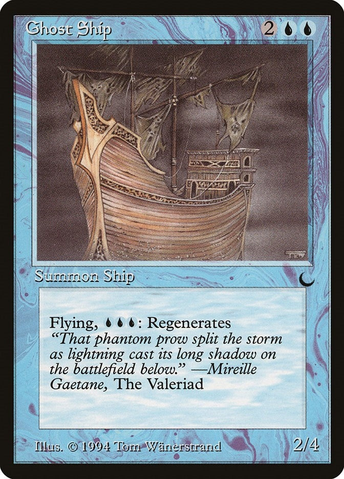 Image for Ghost Ship (DRK) - Magic: The Gathering