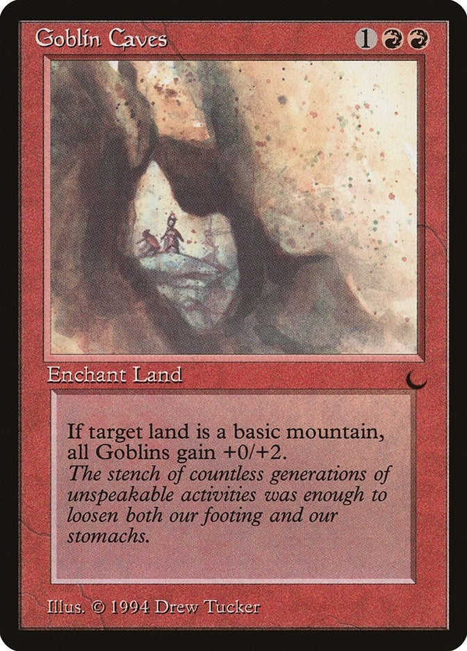 Image for Goblin Caves (DRK) - Magic: The Gathering