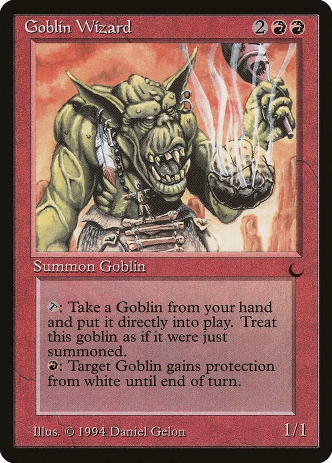 Image for Goblin Wizard (DRK) - Magic: The Gathering