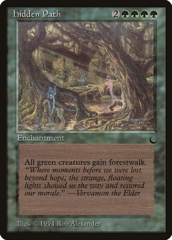 Image for Hidden Path (DRK) - Magic: The Gathering