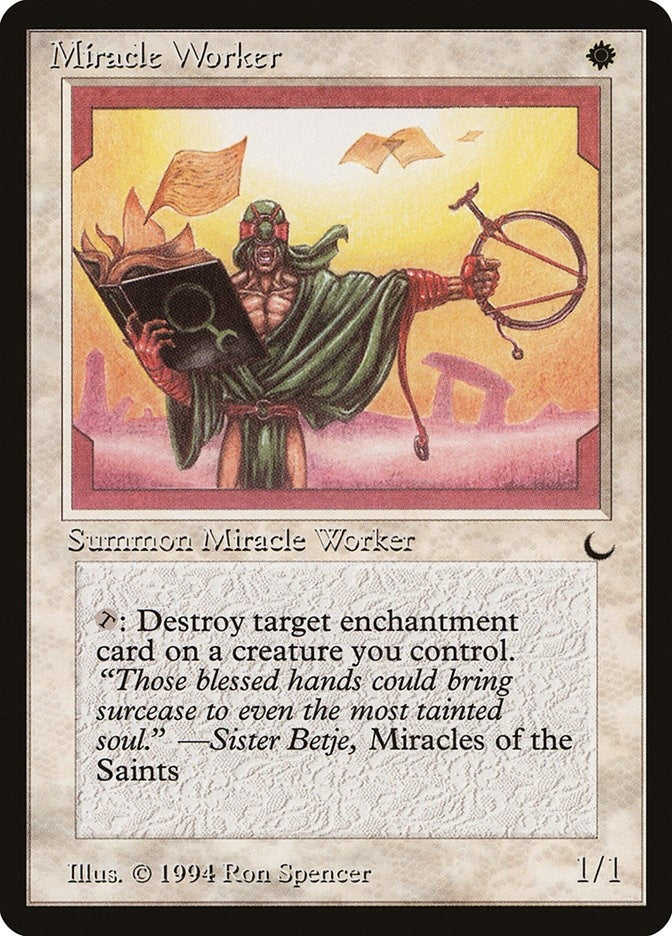Image for Miracle Worker (DRK) - Magic: The Gathering