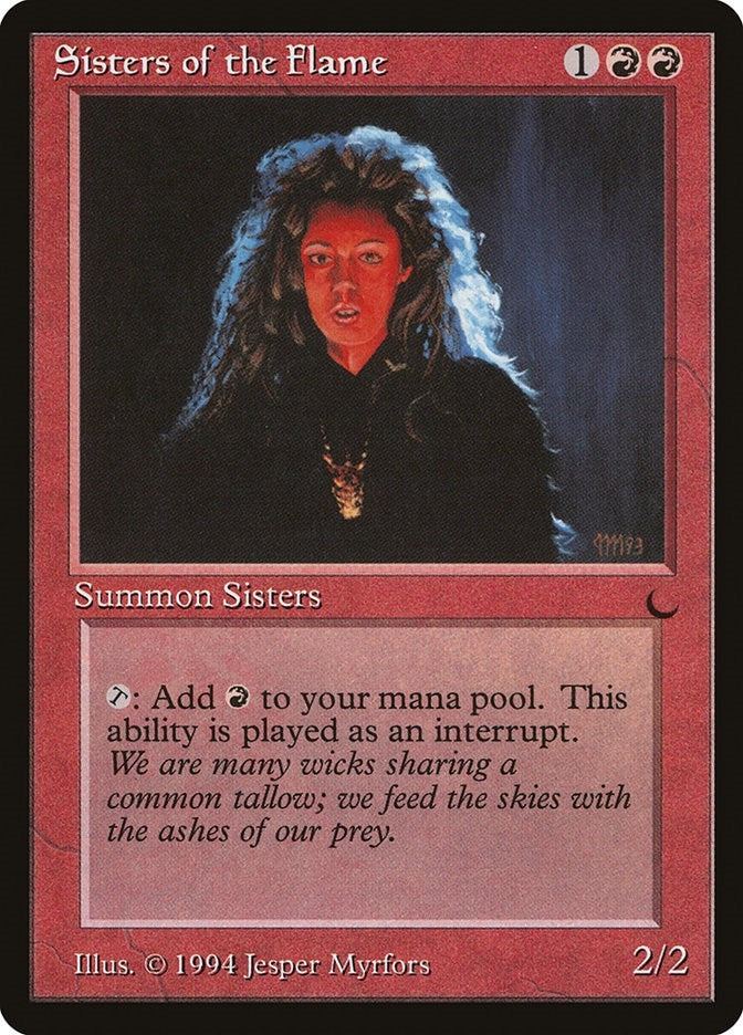 Image for Sisters of the Flame (DRK) - Magic: The Gathering