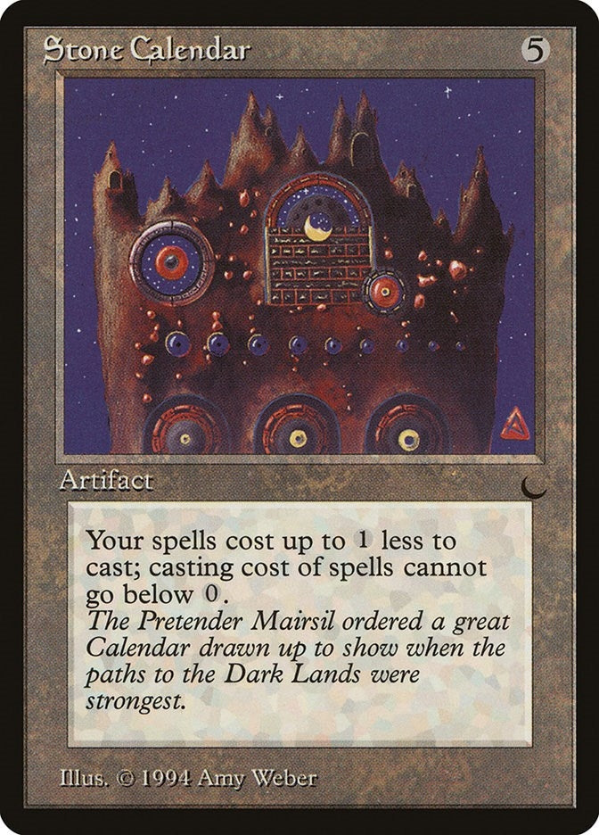 Image for Stone Calendar (DRK) - Magic: The Gathering