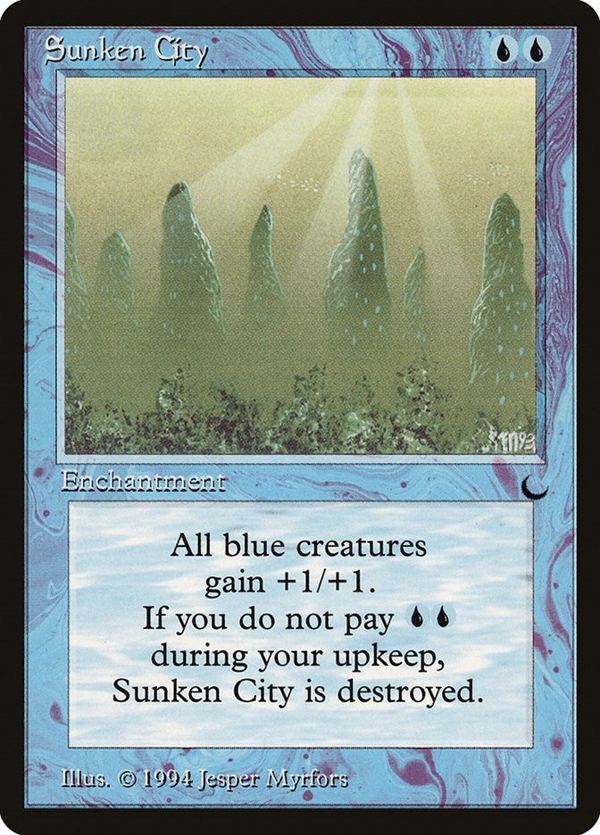 Image for Sunken City (DRK) - Magic: The Gathering