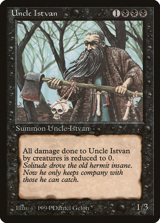 Image for Uncle Istvan (DRK) - Magic: The Gathering