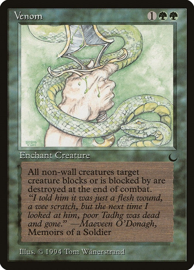 Image for Venom (DRK) - Magic: The Gathering